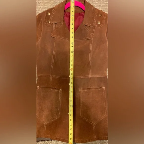 🔥 Vintage Suede Jacket - Western Chic Meets Rockstar Vibes 🤠🎸🔥 - Picture 16 of 16